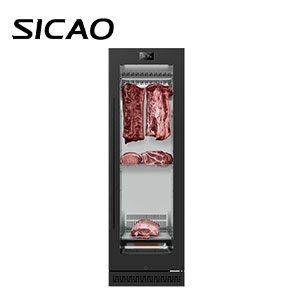 Sicao 380L スマートドライ冷蔵庫 冷凍庫冷蔵庫 吊り下げ式牛肉肉キッチンキャビネットマシン